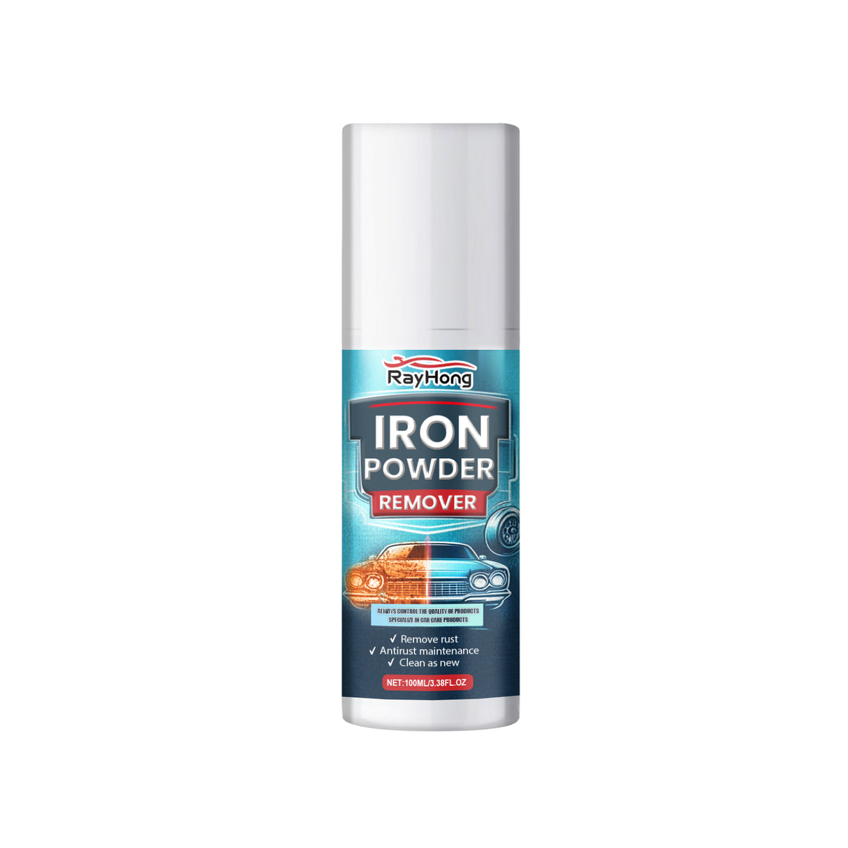 Iron Powder Remover, Strong Cleaning Reconditioning Rust Remover Spray For Car Metal Parts - V.I.P Digital Presence