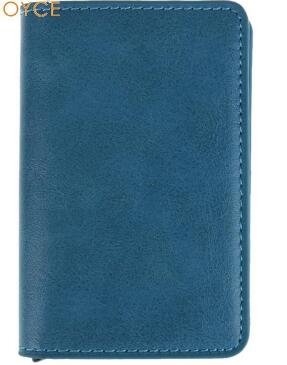 Male Metal Card Holder RFID Aluminium Alloy Credit Card Holder PU Leather Wallet Antitheft Men Wallet Automatic Pop Up Card Case - V.I.P Digital Presence