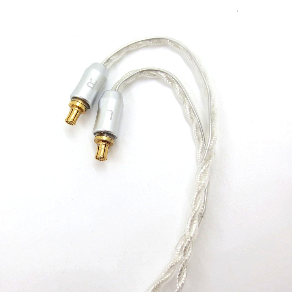 Silver foil headphone cable LS200 CKR90 LS50 70 A2DC interface audiophile headphone upgrade cable - V.I.P Digital Presence