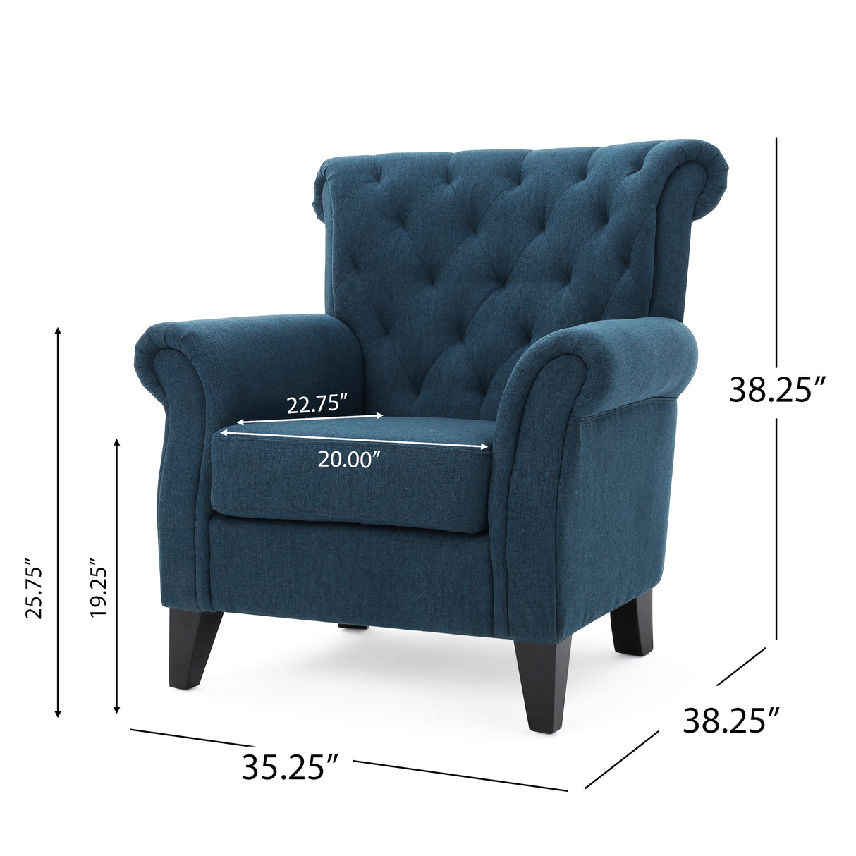SPRINGFIELD TUFTED CHAIR - V.I.P Digital Presence