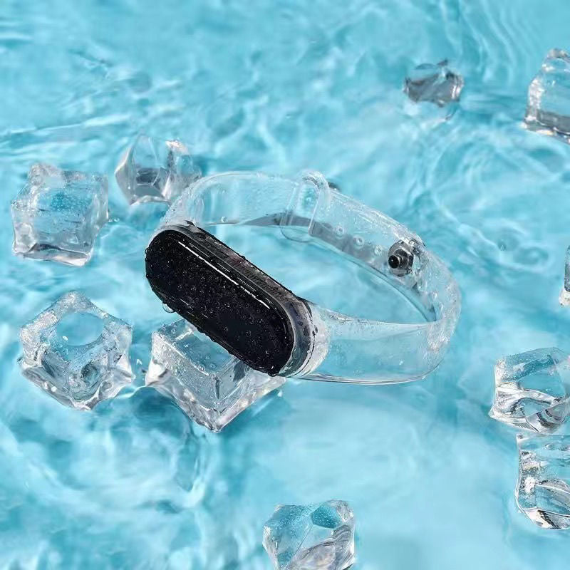 Cellacity Wristband Suitable for MI Band 3 4 5 Wristband Print Fashion Brand NFC Nylon Loop Silicone Strap Comfortable Wearing - V.I.P Digital Presence