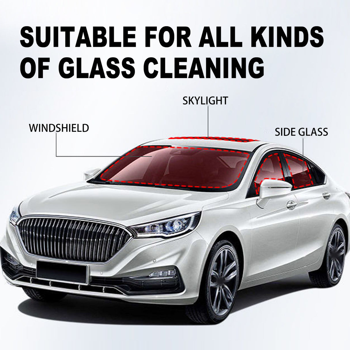 Car Glass Oil Film Remover, Rain Mist Smeary Clean Car Windscreen Cleaner - V.I.P Digital Presence