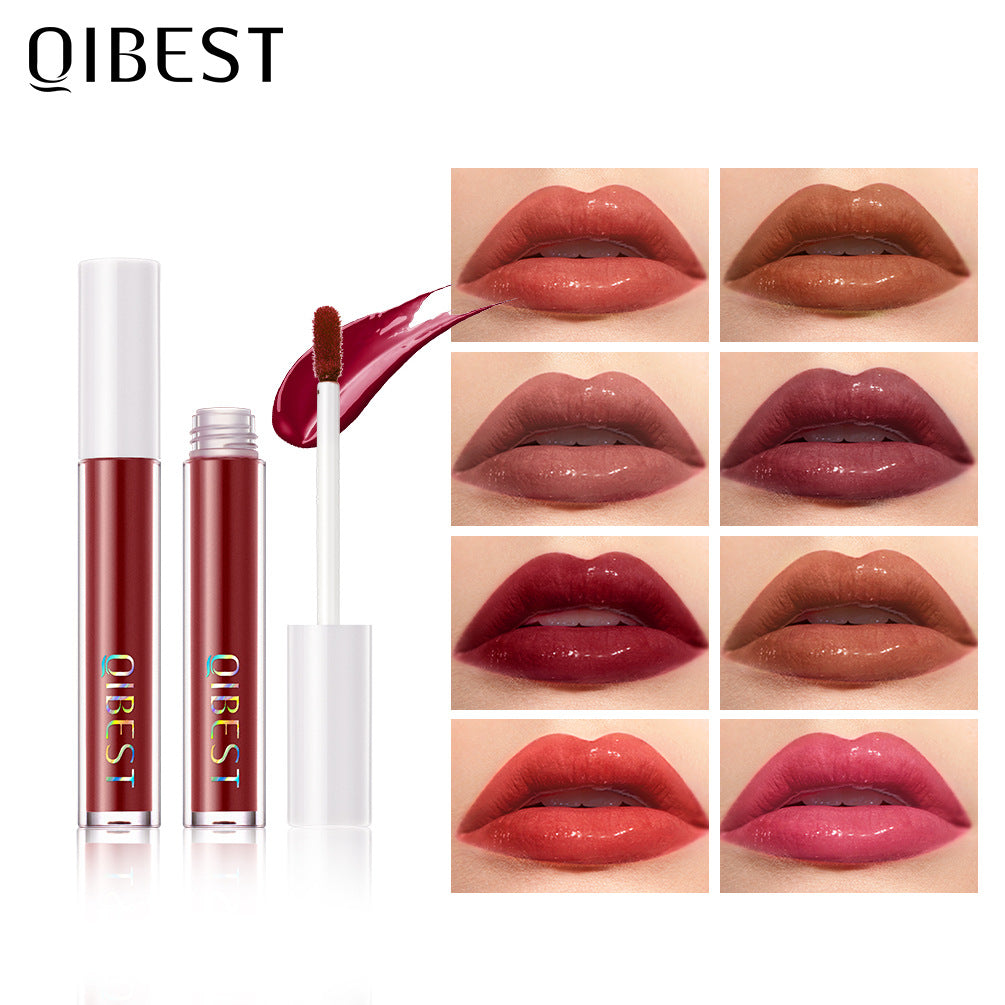 QIBEST Mirror Water Glossy Lip Gloss Glass Lip Gloss Moisturizing Lip Frozen Toot Lip Glaze, Big Mouth Lip Plumping Lip Gloss - V.I.P Digital Presence