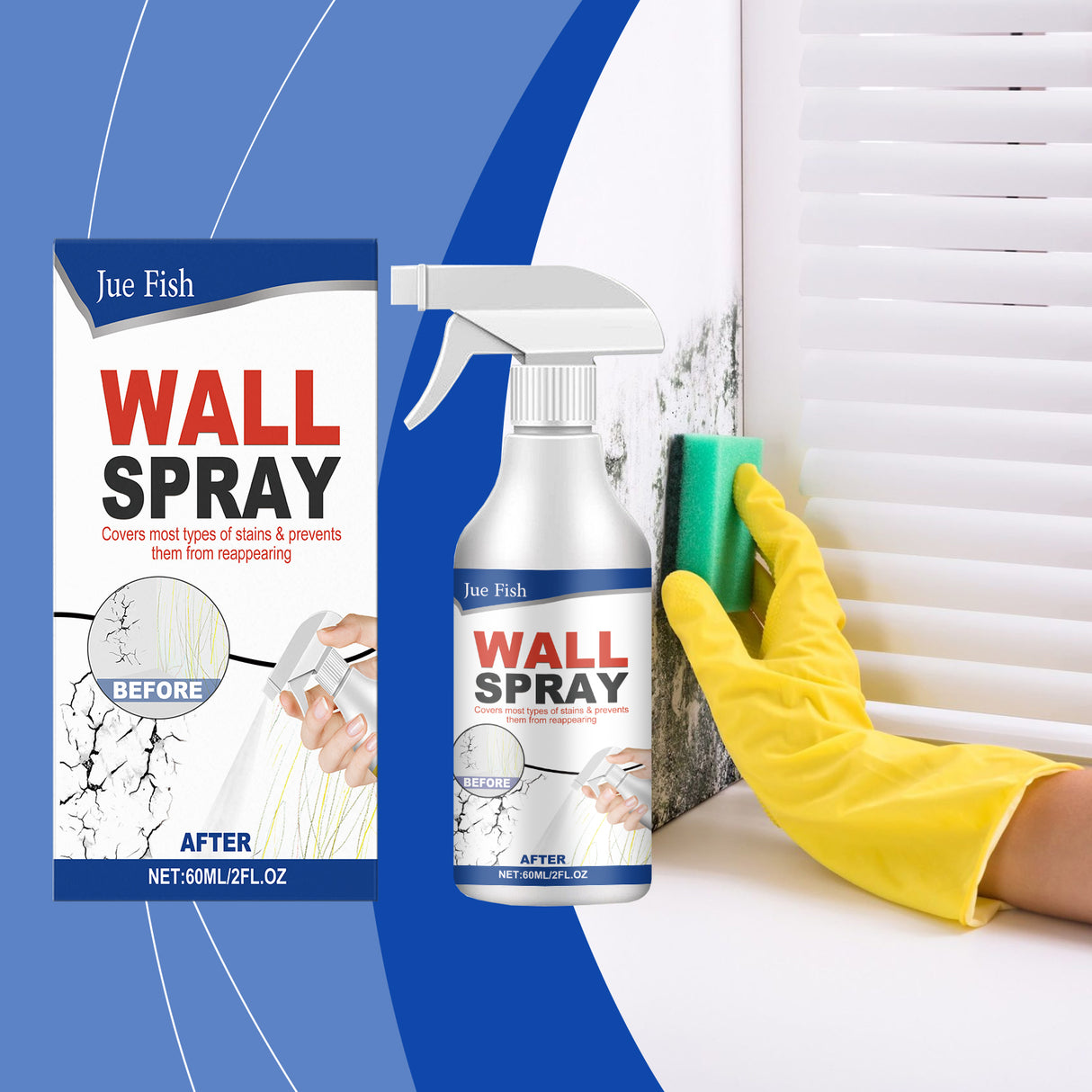 Wall Spray Paint, Repair Household Cover Stains, Wall Fall Off Indoor Renovation Straight Paint - V.I.P Digital Presence