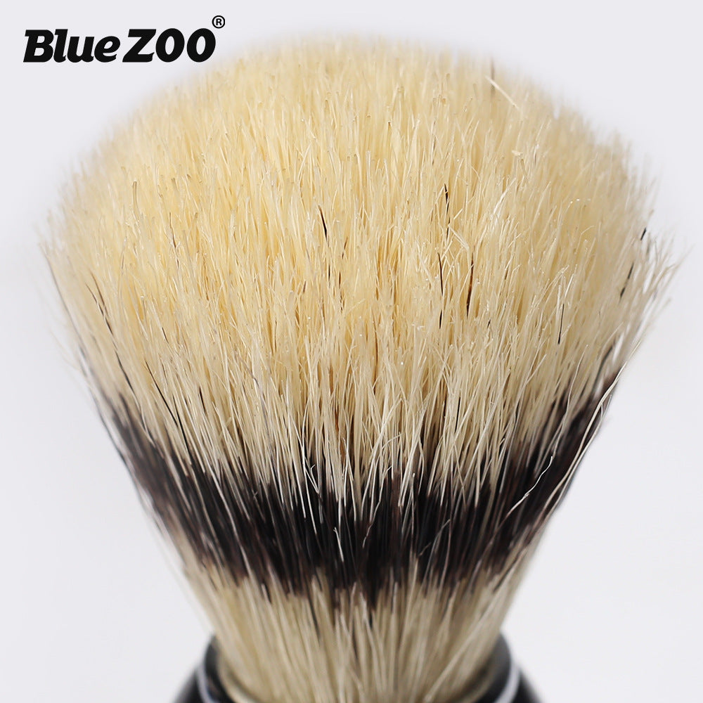 Shaving Brush Shaving Brush Metal Resin Grip Bluezoo Men's Care - V.I.P Digital Presence