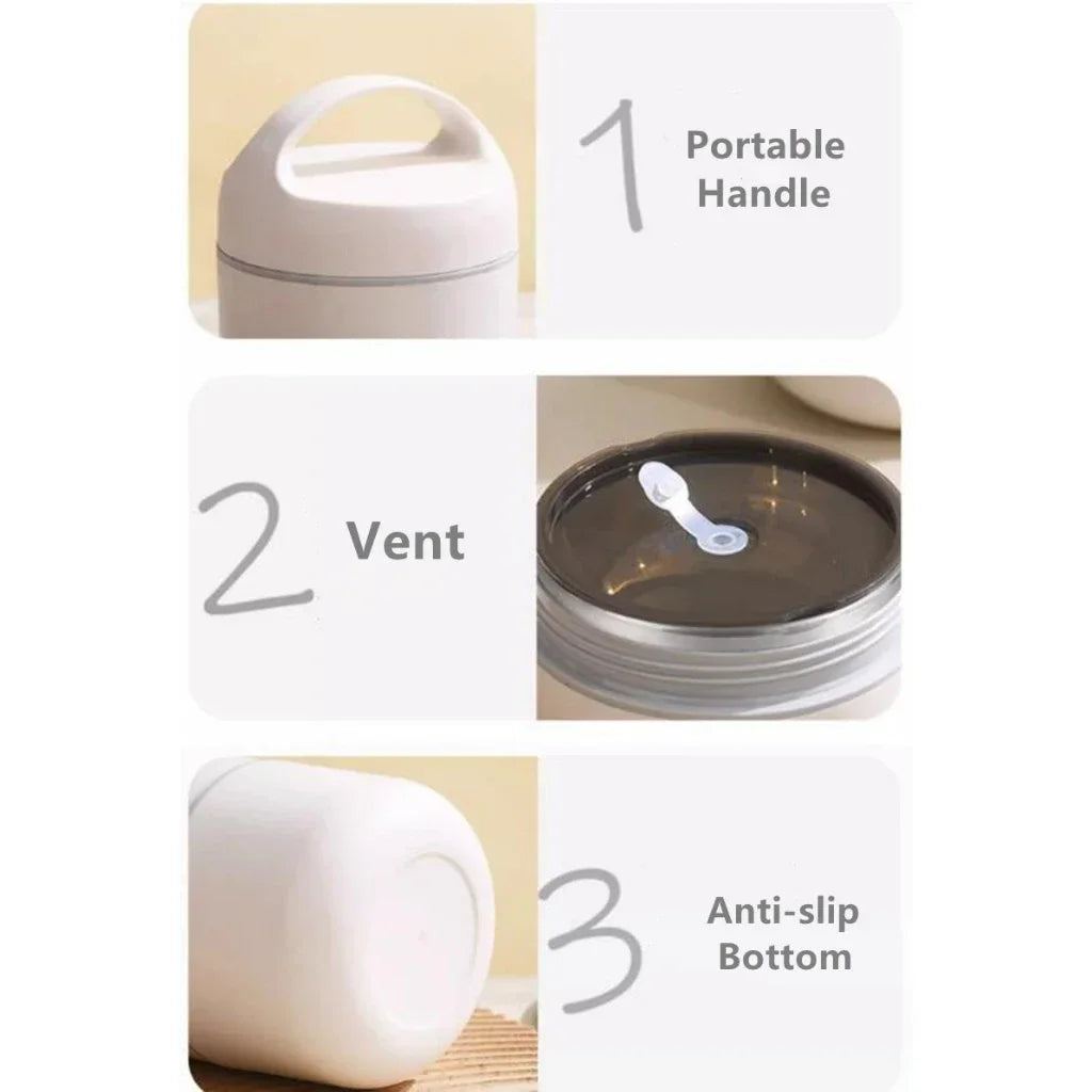 1240ML/1590ML Large Capacity Stainless Steel 304 Lunch Box Leak-Proof Multi layer Thermal Bento Box Adult Student Food Container - V.I.P Digital Presence