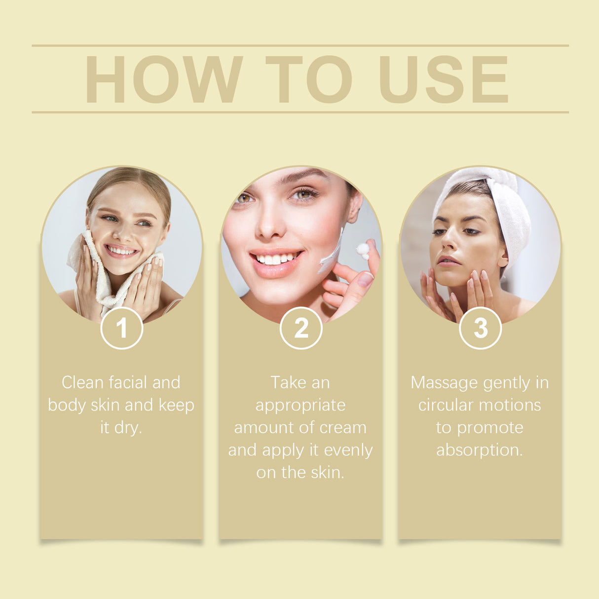 Facial Moisturizer Moisturizing Brightening Lighten Fine Lines Firming, Smoothing And Nourishing Facial Skin Cream