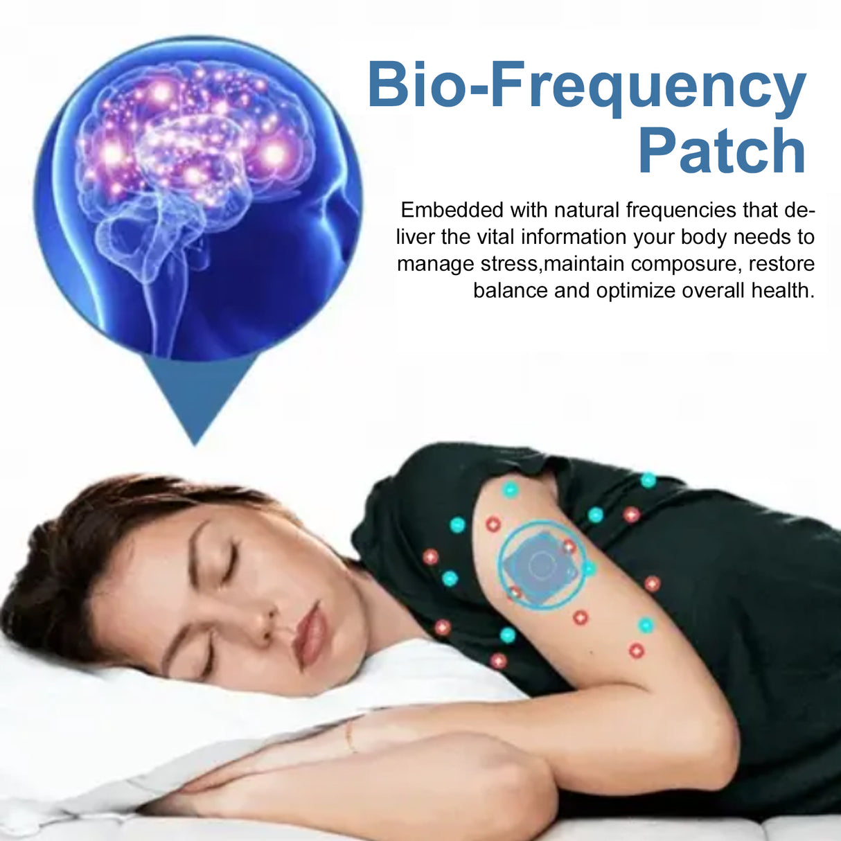 Bio-Frequency Patch, Relieve Physical Stress Relax Mind And Body Sleep Peacefully Care Patch - V.I.P Digital Presence