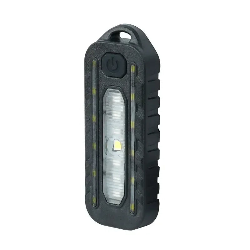 Mini LED Flashlight USB Rechargeable Bike Light Portable Pocket Flashlight Keychain Lamp Bicycle Taillight Flash Warning Light - V.I.P Digital Presence