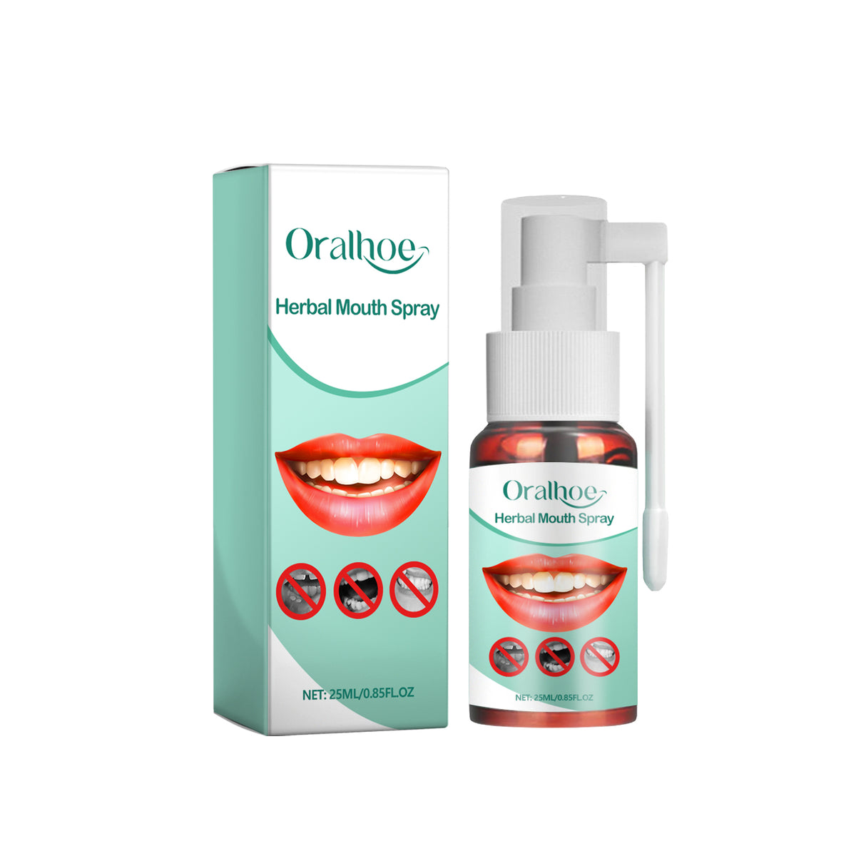 Herbal Mouth Spray, Refreshing Breath Repair Swollen Gums Relieve Oral Ulcer Yang Portable Spray - V.I.P Digital Presence