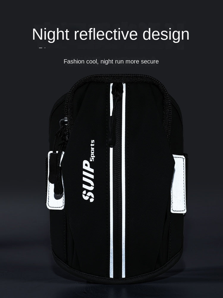 Outdoor fitness arm bag elastic men's and women's universal arm cover wrist bag fashionable waterproof running phone arm bag - V.I.P Digital Presence