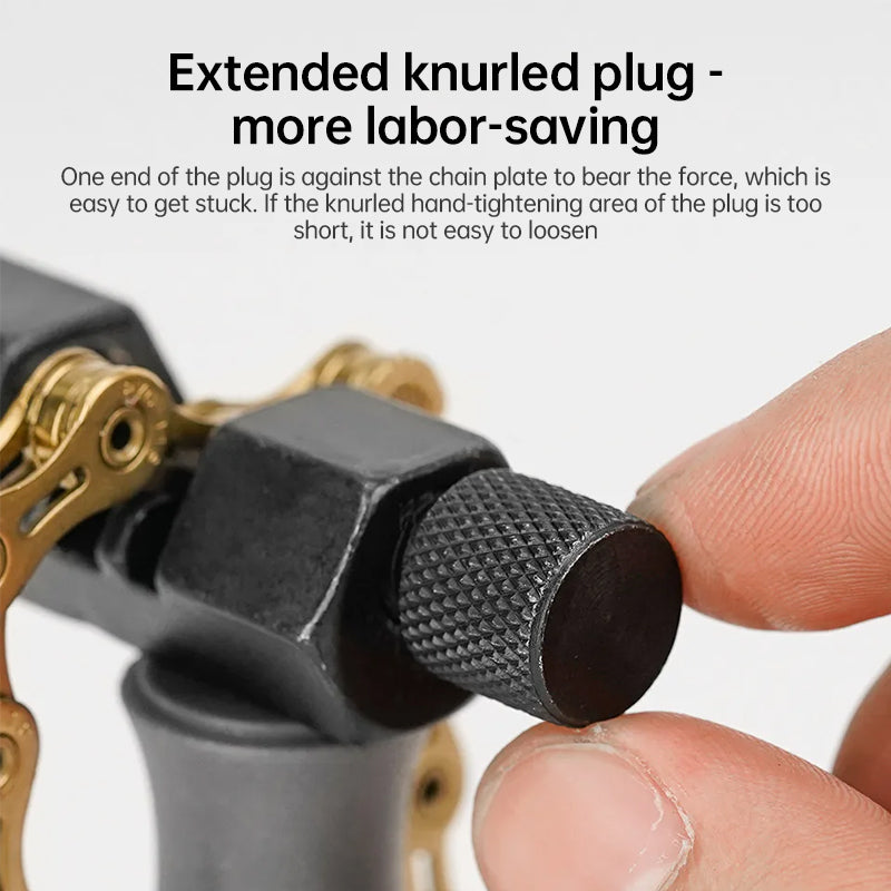 Universal Bike Chain Breaker v3.8: Cuts pins, removes links. For single - 12 speed MTB, road bikes. Repair tool. - V.I.P Digital Presence