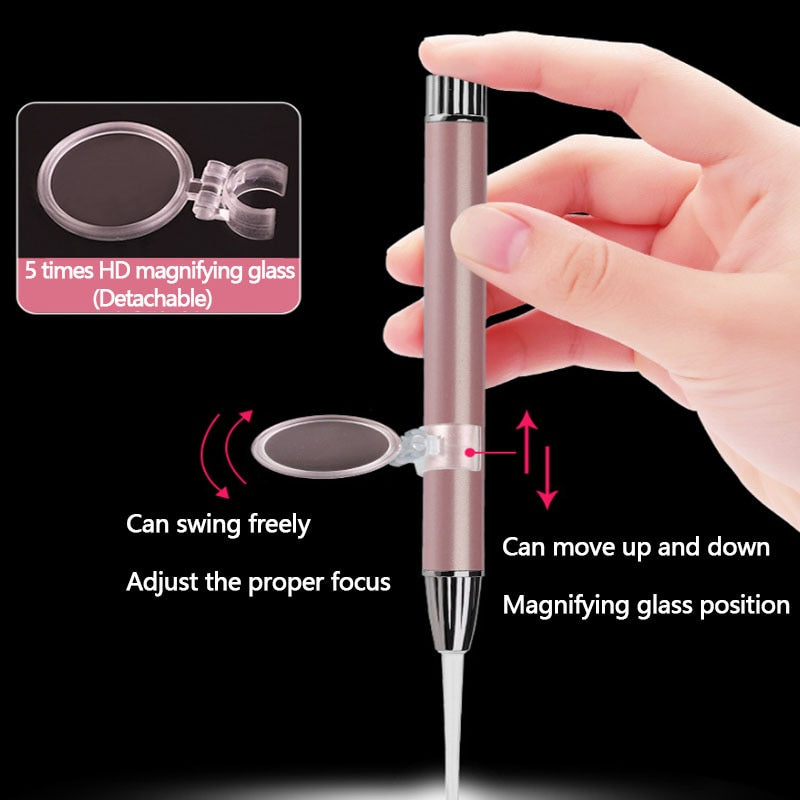 LED FlashLight Earpick Baby Ear Cleaner Endoscope Penlight Spoon Cleaning Ear Curette Light Spoon with Magnifier Ear Wax Removal - V.I.P Digital Presence