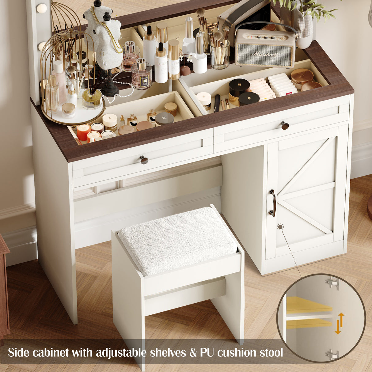 Makeup Vanity Desk - V.I.P Digital Presence