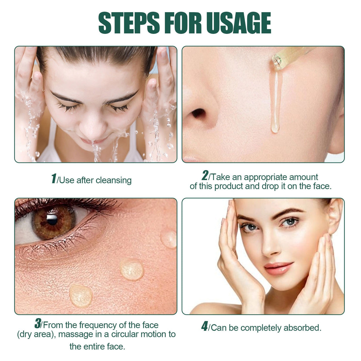 OUHOE Essence collagen replenishing essence whitening freckle removal facial essence brightening hydrating moisturizing - V.I.P Digital Presence