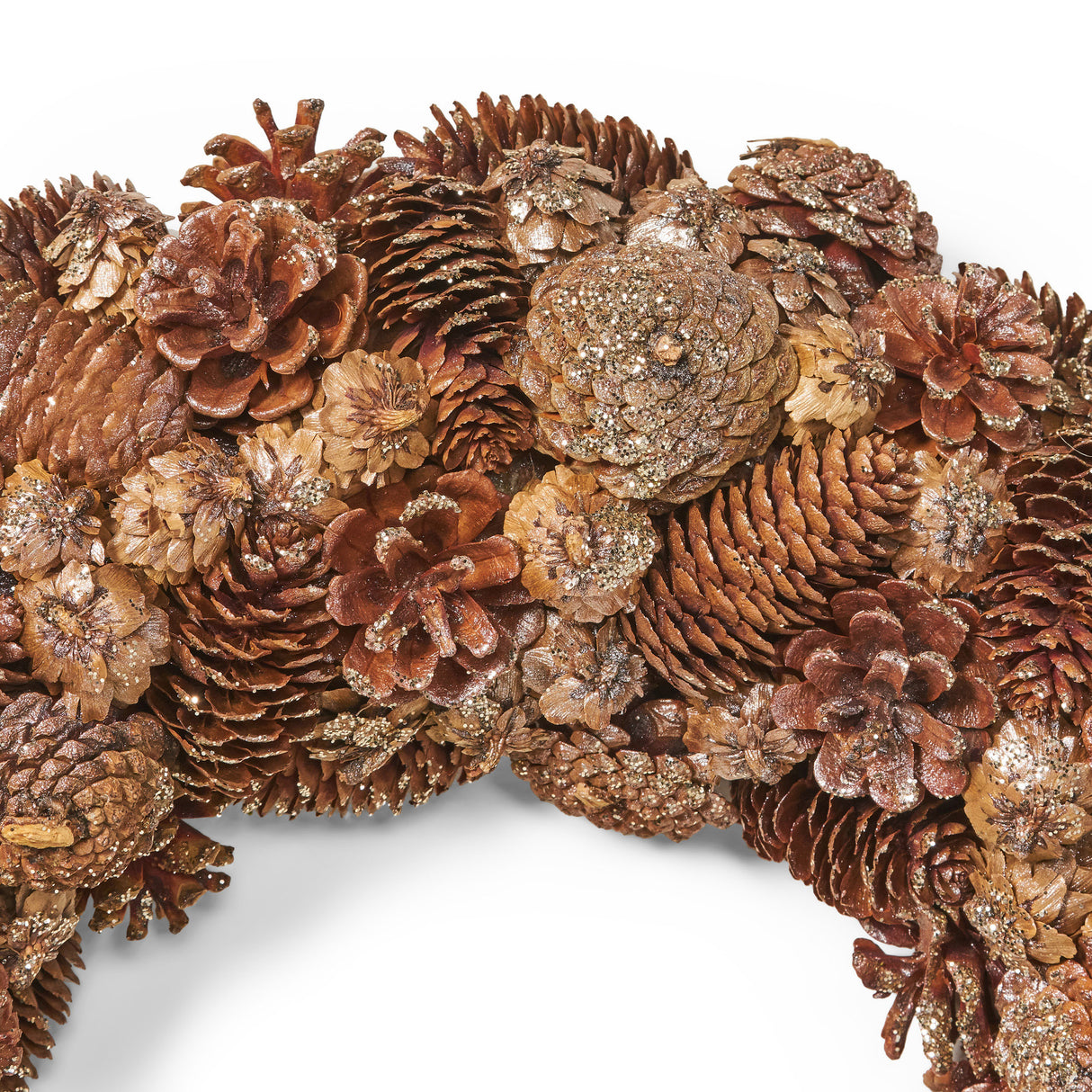 18.5'' PINE CONE WREATH - V.I.P Digital Presence