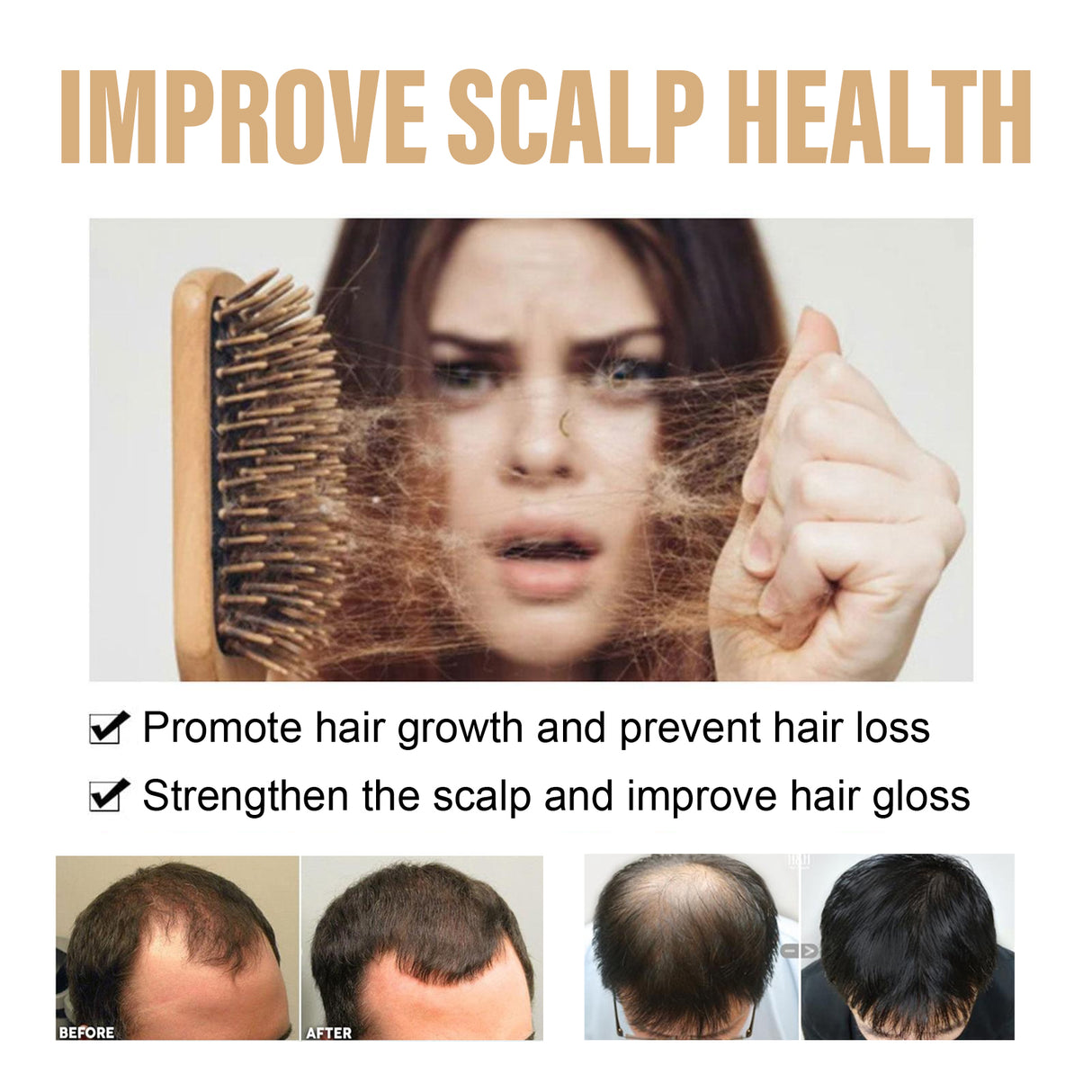 Shampoo Scalp Cleansing Care Fluffy Strong Hair Moisturizing Soft Light Smooth Hair Shampoo - V.I.P Digital Presence