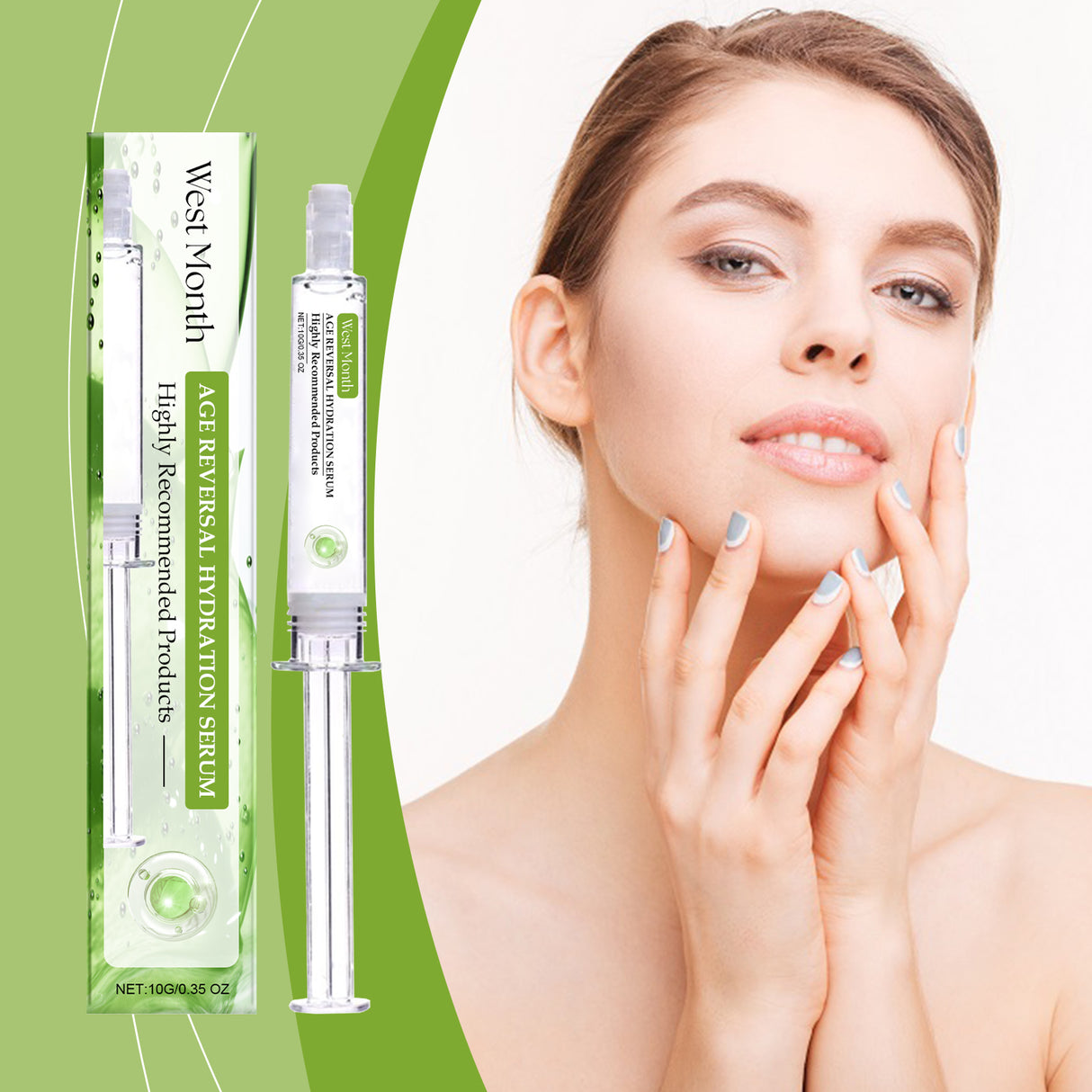 Facial Hydrating Essence Wave, Nourishes Facial Skin And Moisturizes Moisturizing And Hydrating Essence