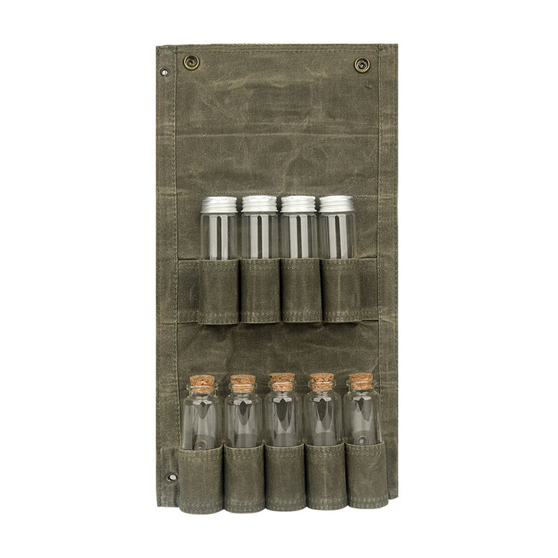 New Canvas Portable Bbq Outdoor Barbecue Seasoning Bottle Seasoning Bag Camping Picnic Seasoning Bottle Set - V.I.P Digital Presence