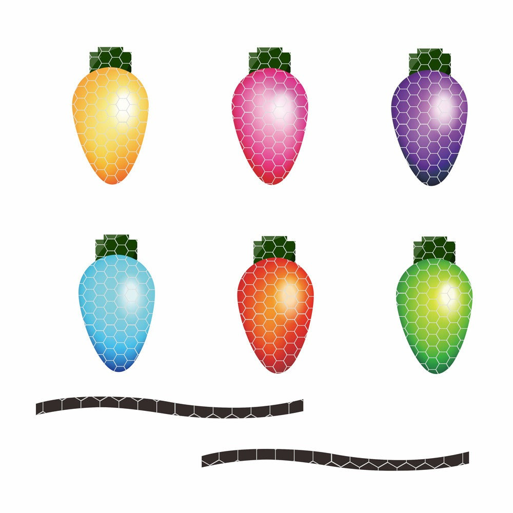 Reflective honeycomb lattice soft magnetic car sticker Easter Easter egg rabbit Santa Claus - V.I.P Digital Presence