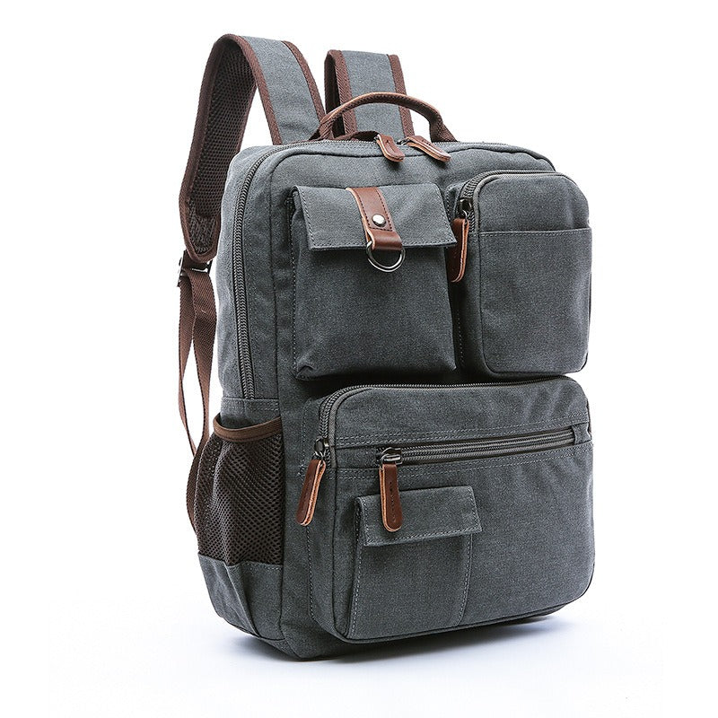 canvas bag rolling backpack canvas backpack odm fahion rucksack waxed canvas backpack for men - V.I.P Digital Presence