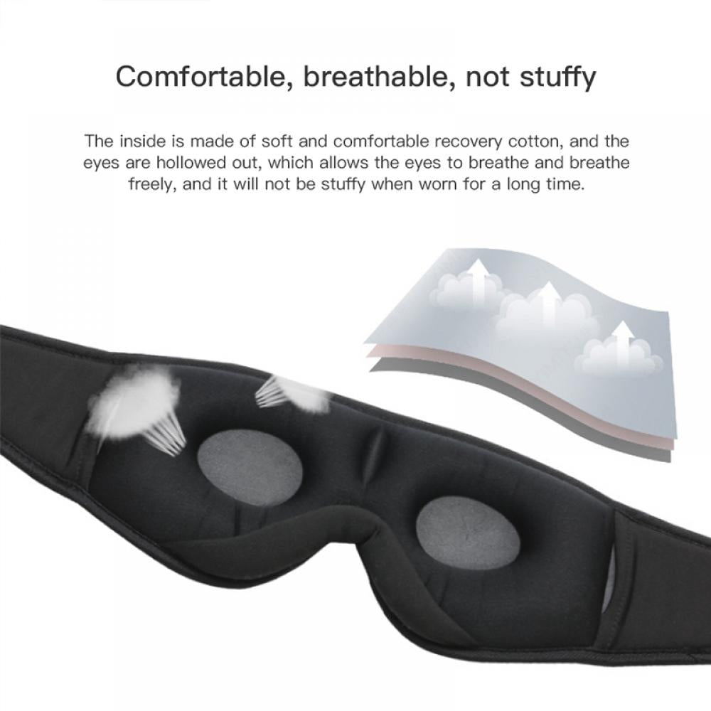 Sleep bluetooth eye mask 3d sleep music eye mask smart eye protection shading nap sleeping eye mask - V.I.P Digital Presence