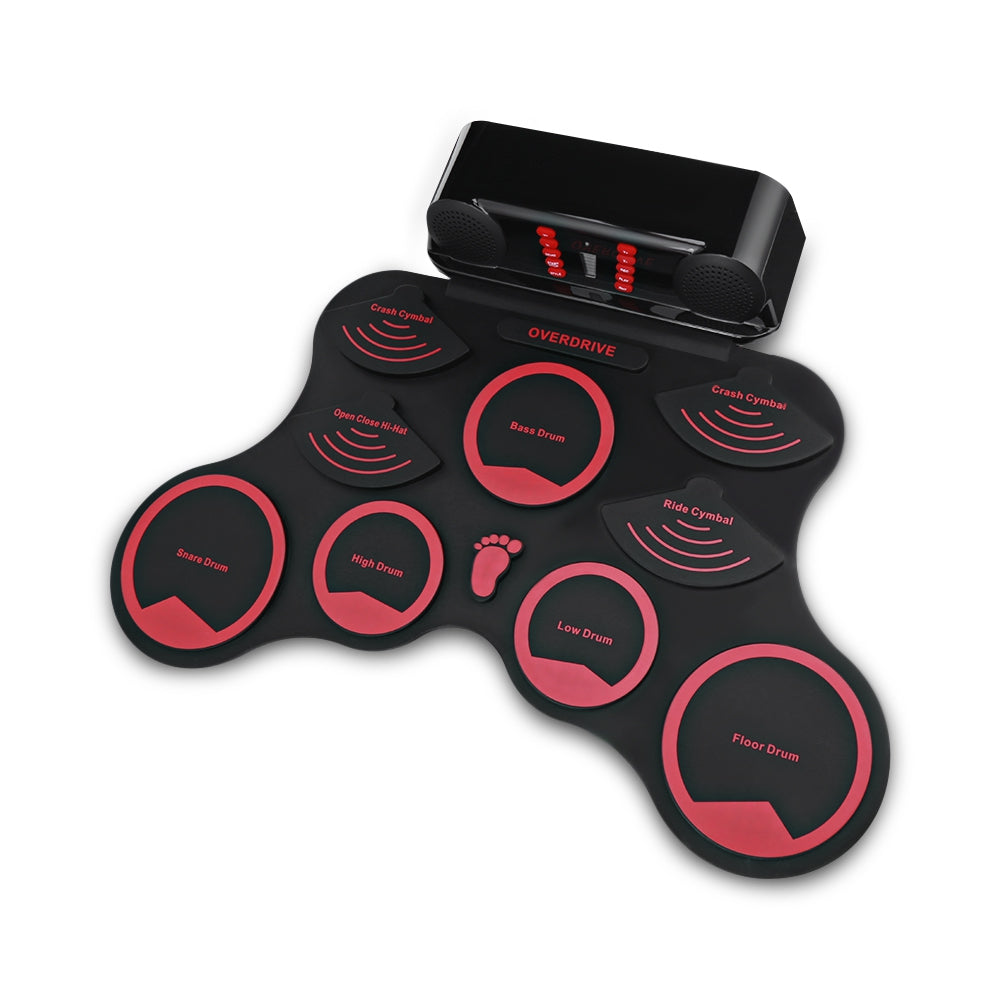 AEOFUN 10 Pads Electronic Roll Up Drum Kit with Recording Function - V.I.P Digital Presence