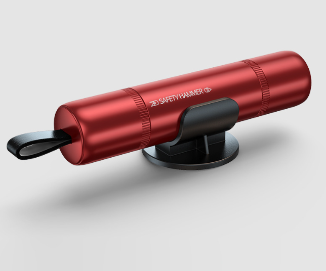 One Seco Window Breaker Seatbelt Cutter Car Gadgets Vehicle Escape Tool Safe Hammer Glass Breaker Life-Saving Emergency Artifact - V.I.P Digital Presence