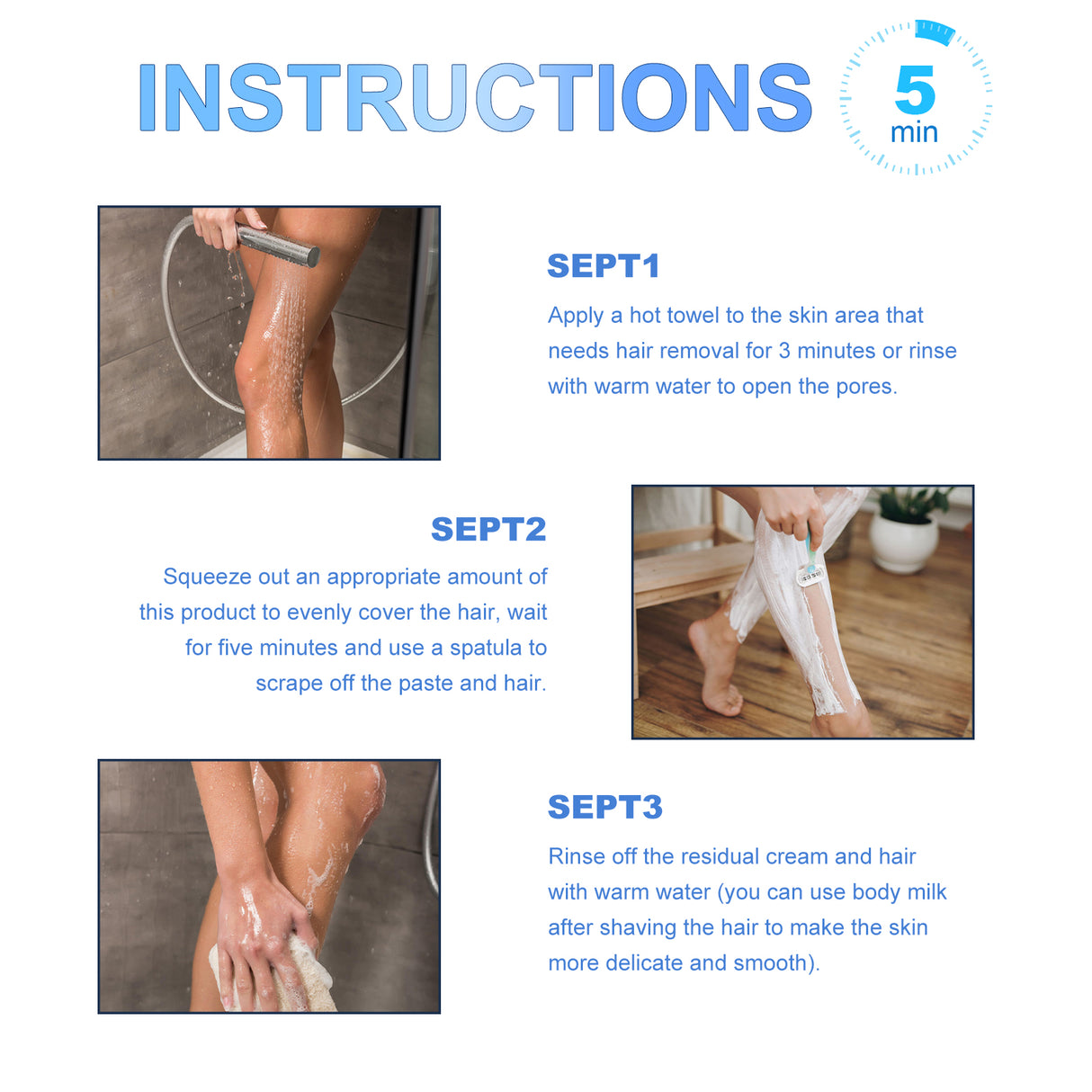 Painless Hair Removal Cream, Gentle Hair Removal Without Black Spots On The Whole Body Hair Removal Cream - V.I.P Digital Presence