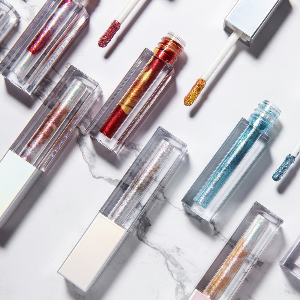 HANDAIYAN Eye Shadow Marble Liquid Eye Shadow Color Shine Diamond Chameleon Pearl Liquid Eye Shadow - V.I.P Digital Presence