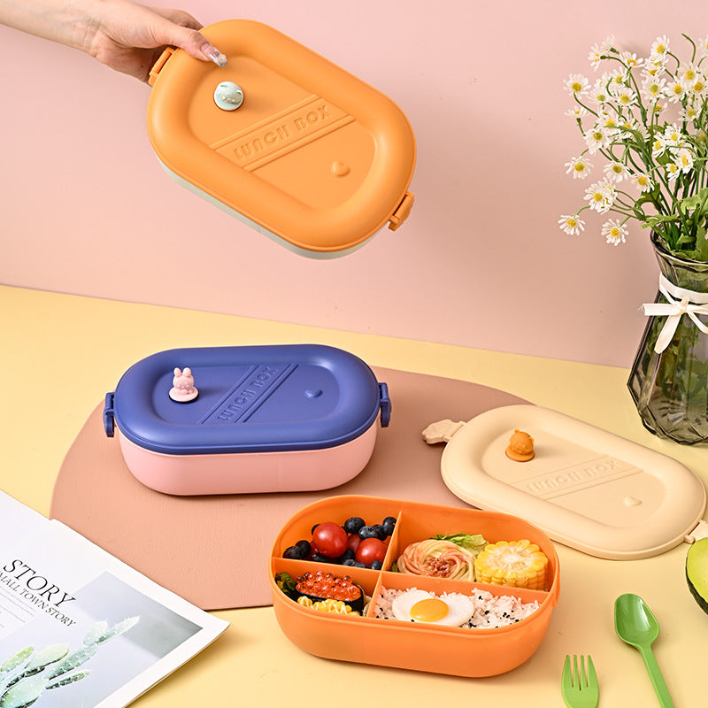 Microwaveable sealed lunch box food grade compartment portable lunch box - V.I.P Digital Presence