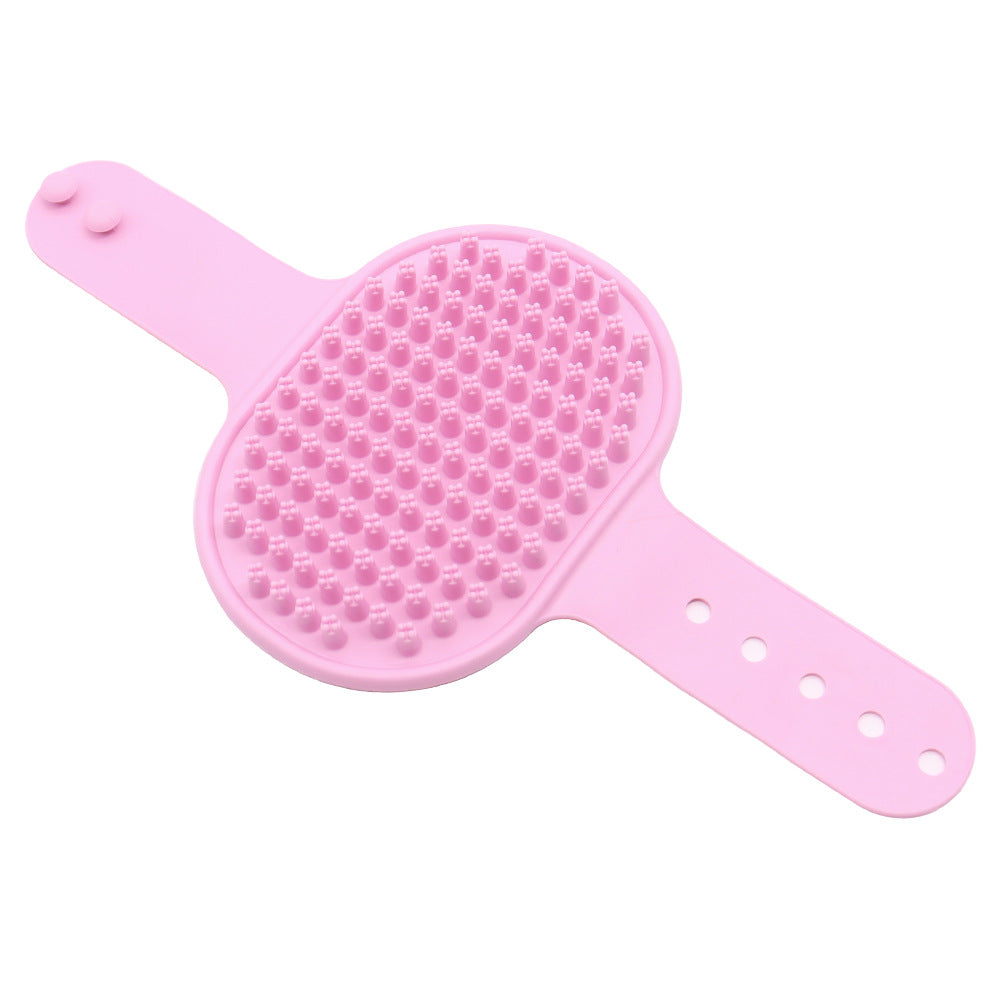 Soft Rubber Dog Cat Brush Pet Bath Silicone Comb Massage Comb Hair Remover Pet Supplies Dog Grooming Wash Cleaning Equipment - V.I.P Digital Presence