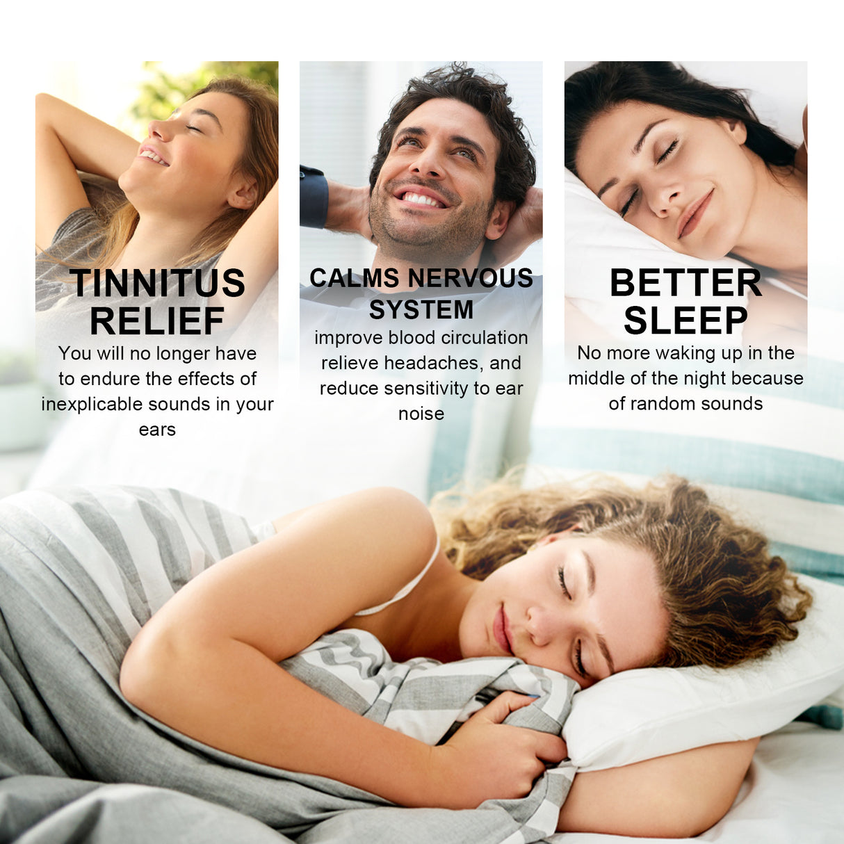 Tinnitus Relief Spray, Relieves Ear Discomfort Earplugs Earwax Cleaning Ear Care Spray - V.I.P Digital Presence