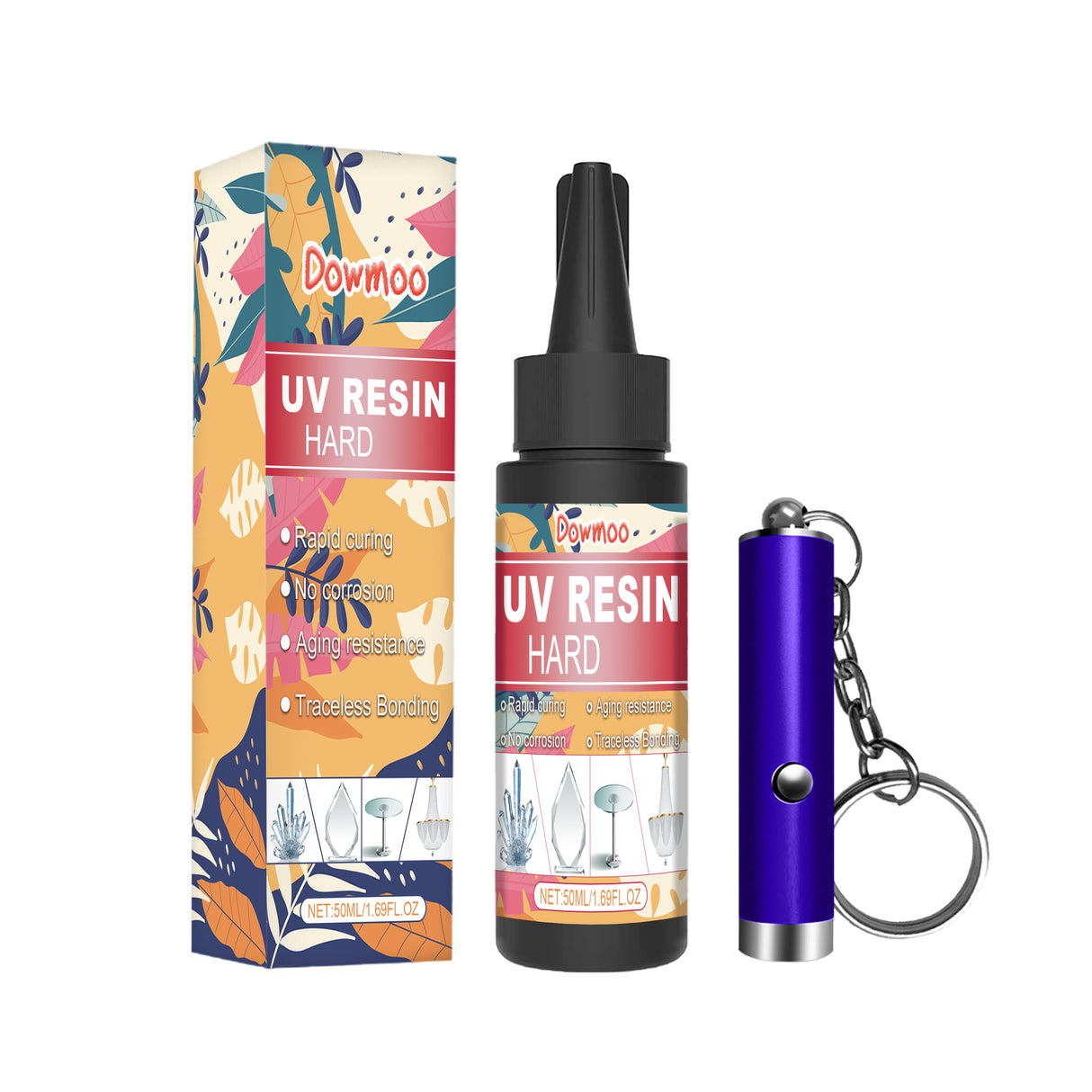 Resin Glue Crystal Drop Glue Diy Handmade Crafts Odorless High Transparent Quick Drying Glue - V.I.P Digital Presence