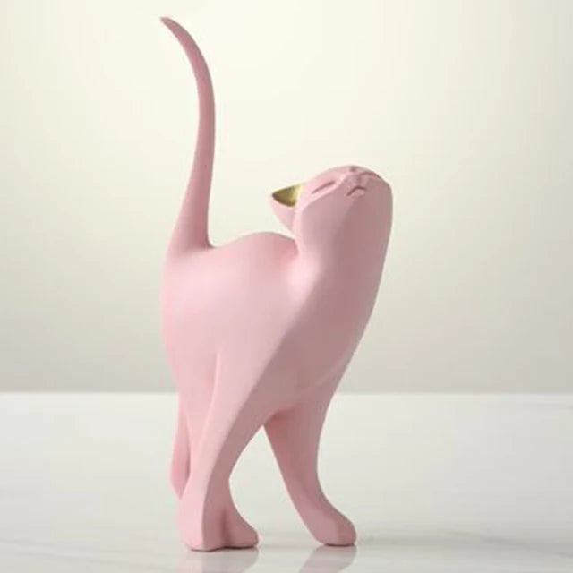 Enchanting Cat Ornament Creative Office Desktop Bedroom Living Room Decoration Room Decoration - V.I.P Digital Presence