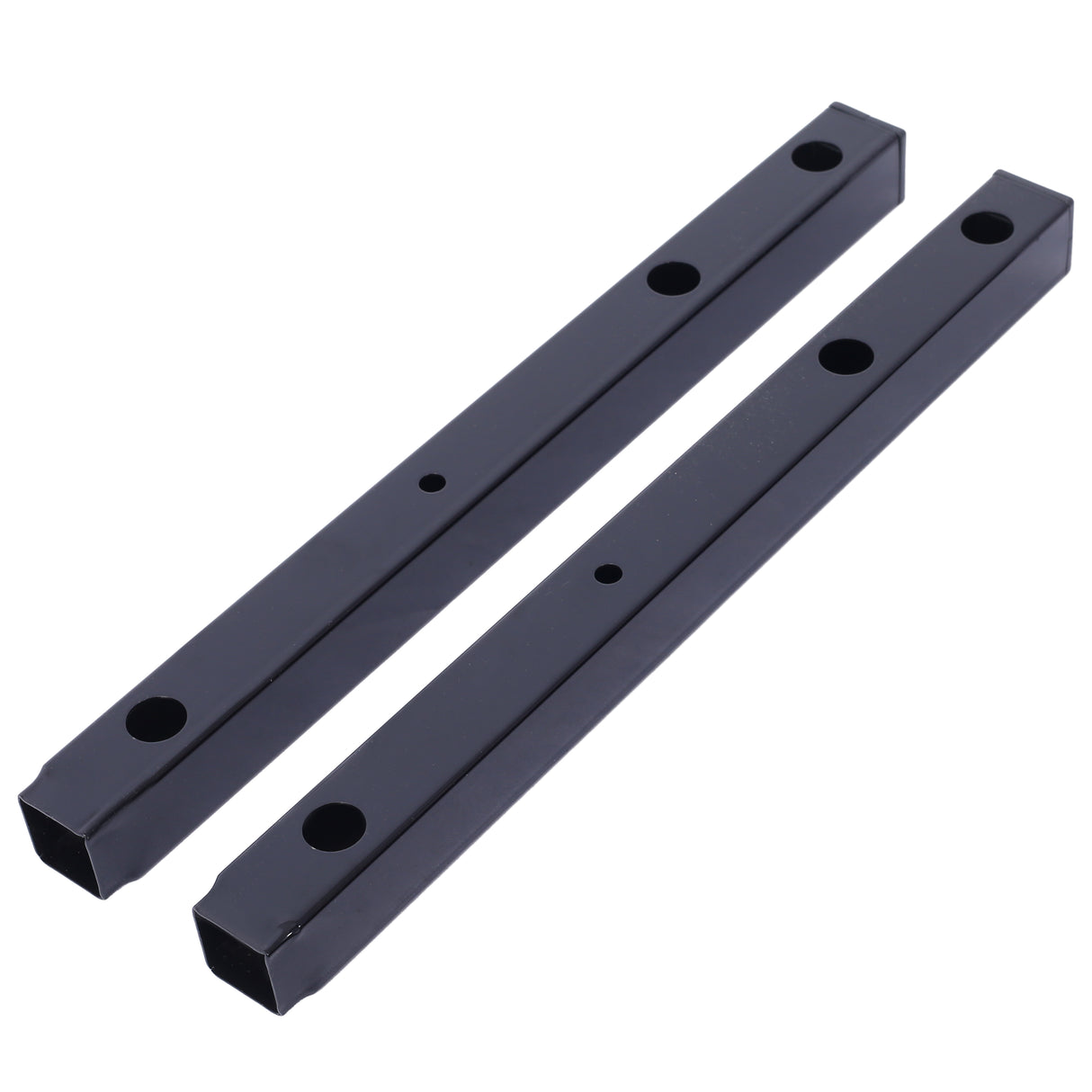 2 bicycle parking racks 22-28 inch wheel supports, maximum tire width 2.15 inches, black painted - V.I.P Digital Presence