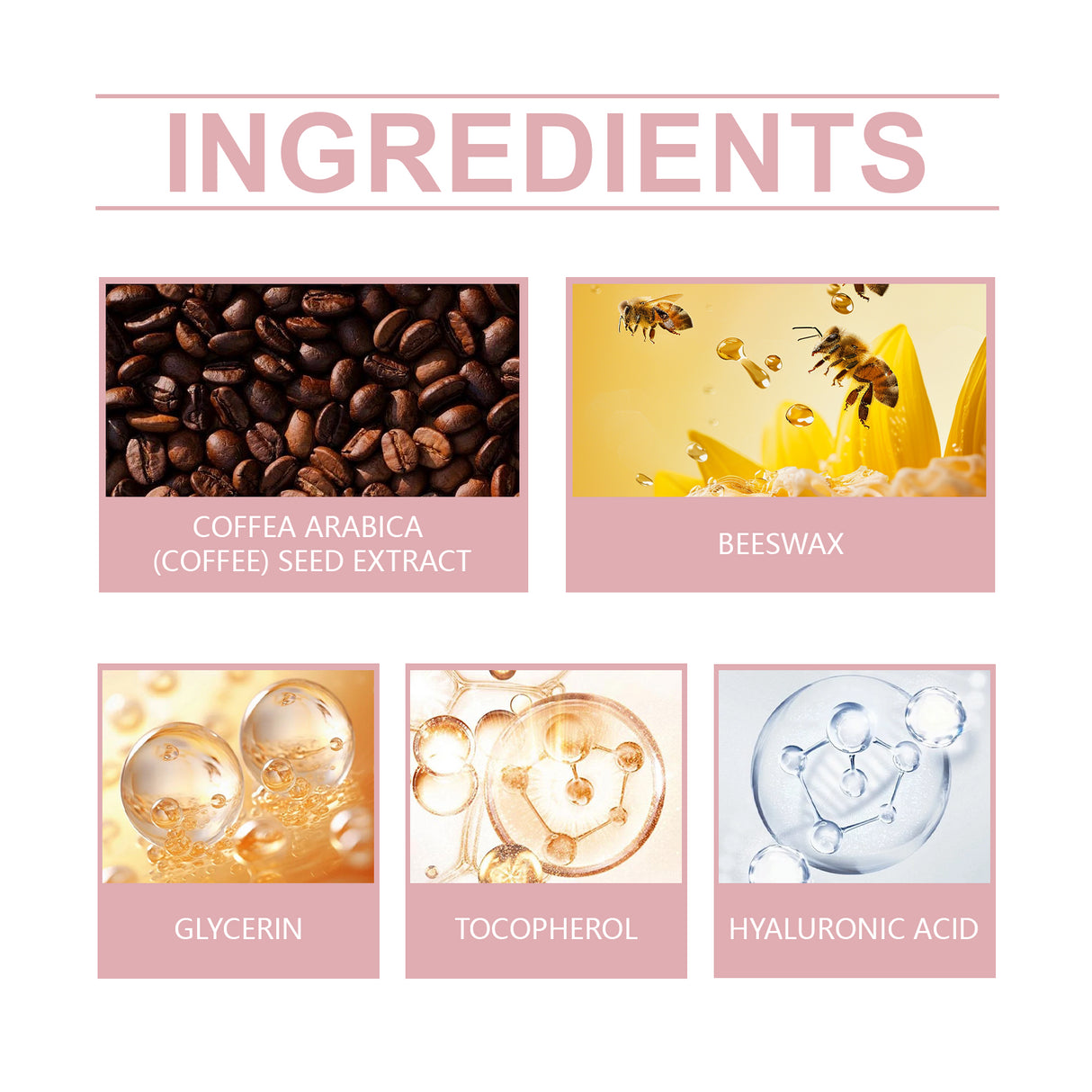 Caffeine Eye Cream Bar, Firming Light Lines, Delicate, Moist, Moisturizing And Brightening Eye Care Bar