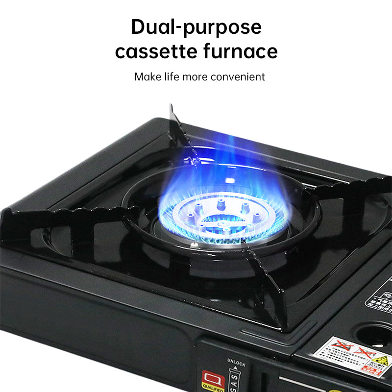 Single - burner Butane Camping Stove, windproof, adjustable, portable - V.I.P Digital Presence