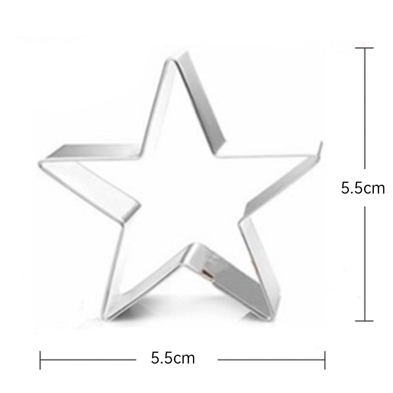 Sugar Candy Tools: Stainless Cutters, Choco Molds, Umbrella Cutter, 6 - pce Biscuit Kit for Fam & Party - V.I.P Digital Presence