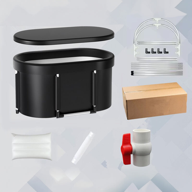 Portable multi-layer outdoor cold immersion bathtub for athletes' recovery, foldable for family use. - V.I.P Digital Presence