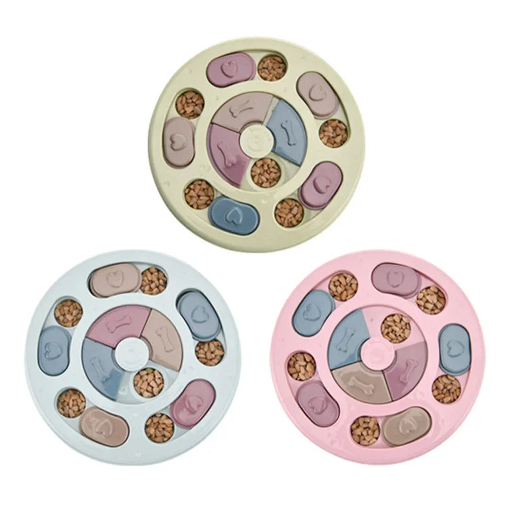 Dog Puzzle Toys Slow Feeder Interactive Increase Puppy IQ Food Dispenser Slowly Eating NonSlip Bowl Pet Cat Dogs Training Game - V.I.P Digital Presence