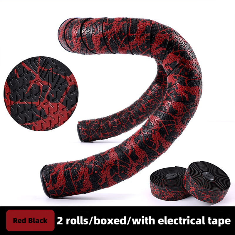Npy EVA PU Road Bike Handlebar Tape, Anti - Slip & Shock - Absorbing, Sakura Design, with End Plugs - V.I.P Digital Presence