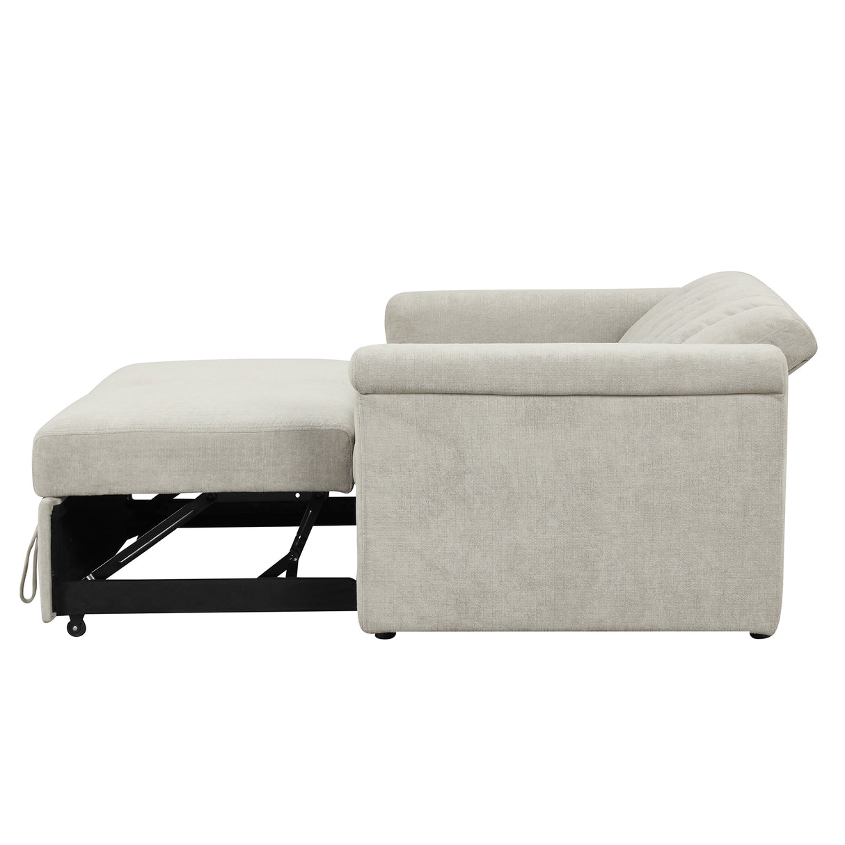 U_STYLE Convertible Soft Cushion Sofa Pull Bed ,for Two People to Sit On - V.I.P Digital Presence