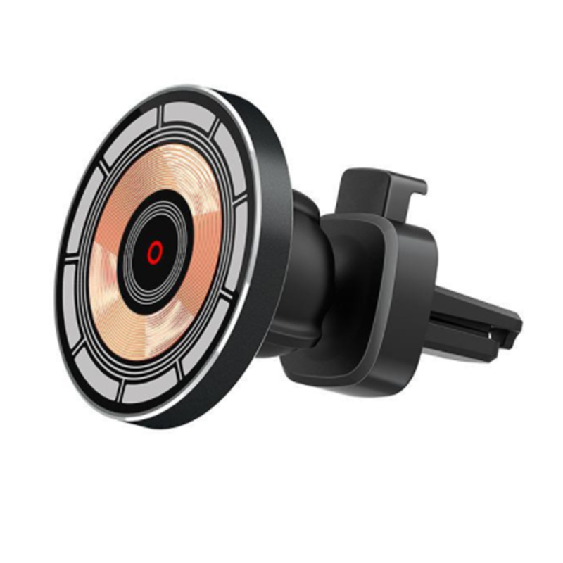 15W Magnetic Fast Car Charger Wireless Phone Stand Magnetic Mount Holder Qi Car Wireless Charger - V.I.P Digital Presence