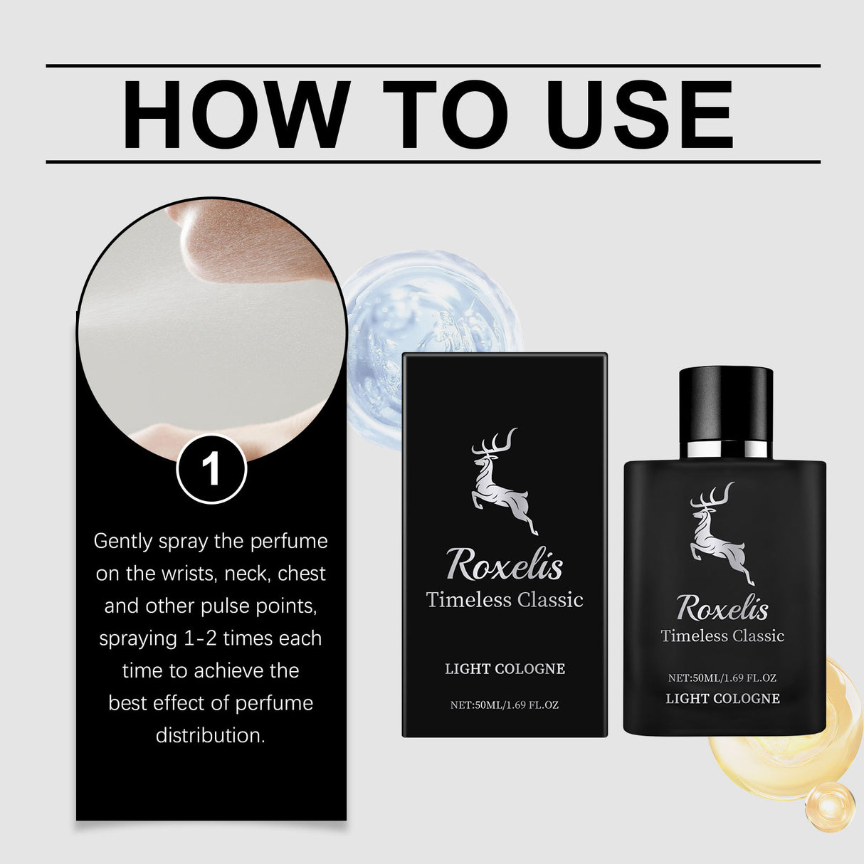 Charm Perfume Classic Cologne Natural Fresh Exudes Temperament Lasting Fragrance Light Elegant Portable Dating Perfume - V.I.P Digital Presence