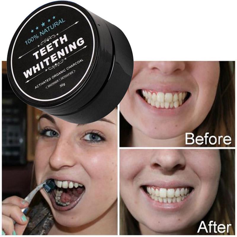 30g Teeth Whitening Scaling Powder Oral Hygiene Cleaning Packing Premium Activated Bamboo Charcoal Powder - V.I.P Digital Presence