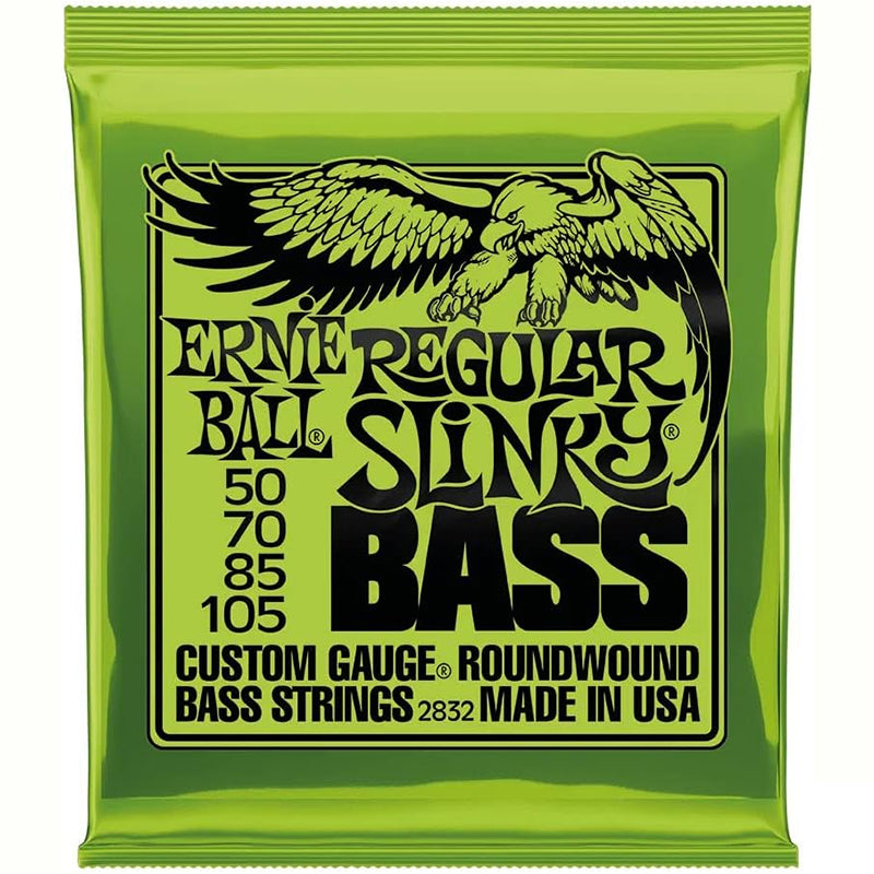 Ernie Ball Hyper Slinky Nickel - Wound Bass Guitar Strings, Gauge 40 - 100 (P02841) - V.I.P Digital Presence