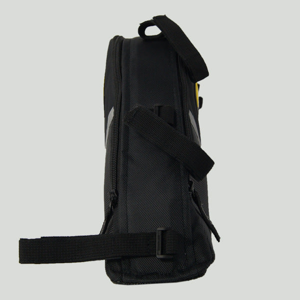 Cycling Bicycle Mountain Bike Bag Triangle Tool Bag Three-Point Velcro Fixed Right-Angle Bag Equipment Large Capacity