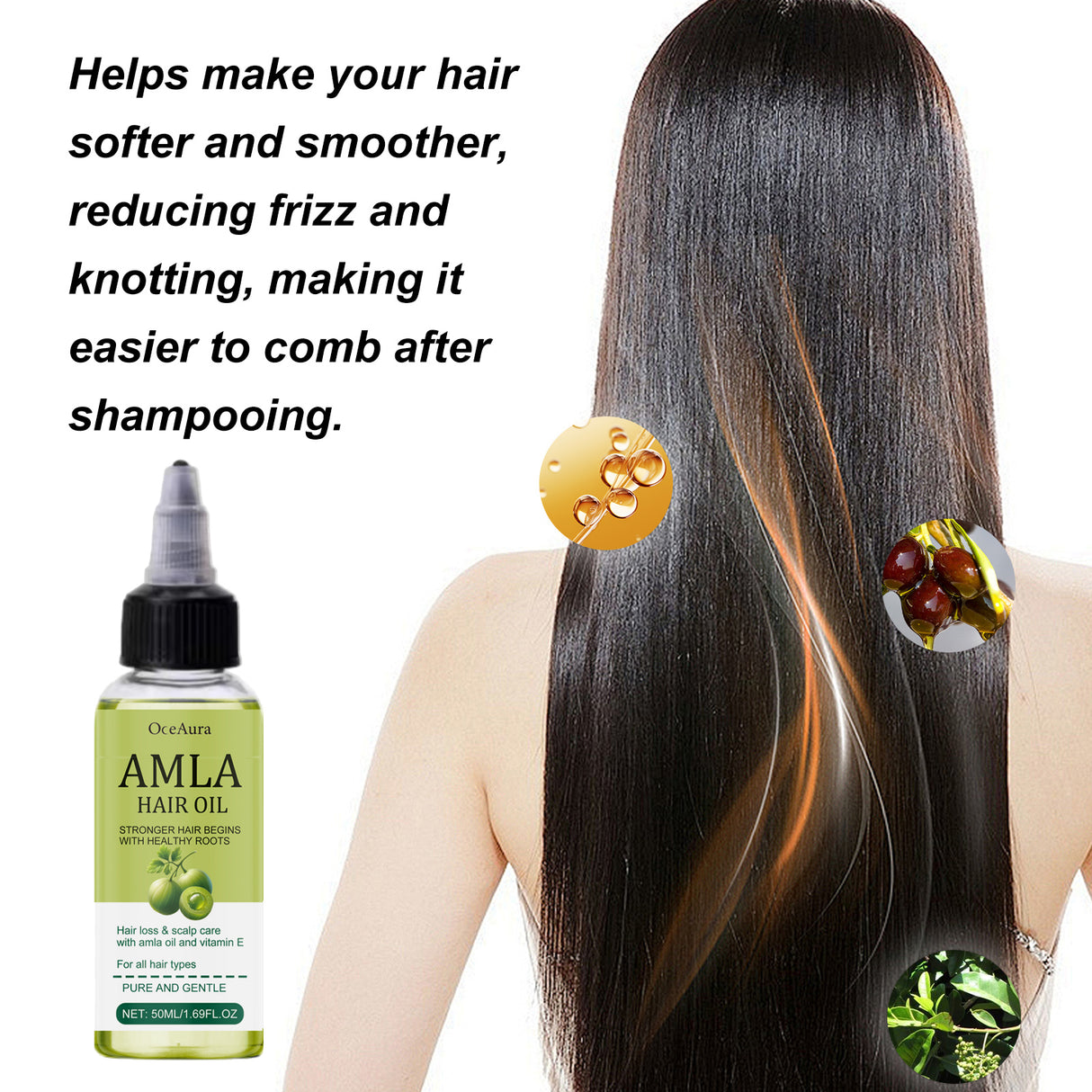 Hair Care Essence Soft And Moisturizing Hair Dry Hair Frizzy Tail Nourishing Hair Care Essence - V.I.P Digital Presence
