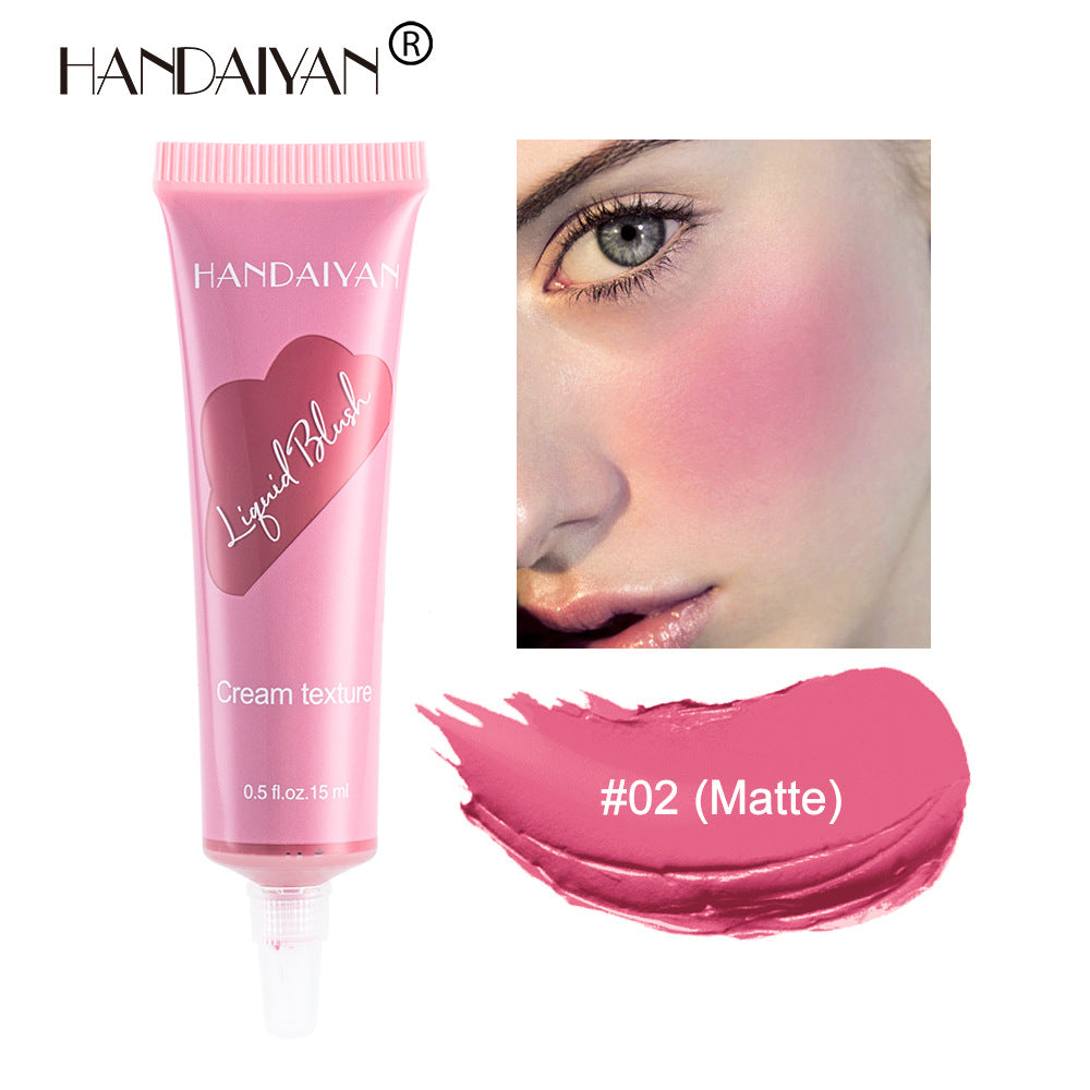 HANDAIYAN Tube Liquid Blush Moisturizing Contouring Brightening Natural Matte Nude Blush - V.I.P Digital Presence